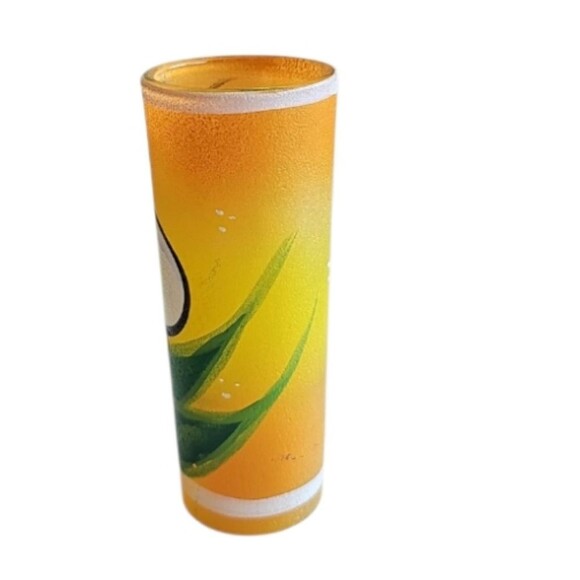 Vintage Grupo Corona Mexican Barware Set Hand-Painted Decanter + 6 Shot Glasses - Picture 15 of 16